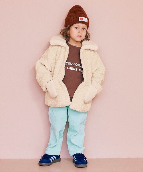 ジュニア対応】テディーボアジャケット（ブルゾン）｜p.premier（ピー