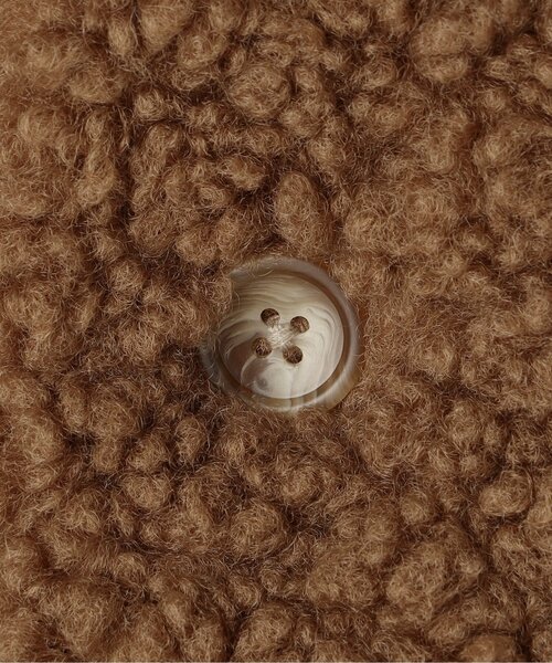 p.premier(ピードットプルミエ)の「【ジュニア対応】テディーボアジャケット(ブルゾン・キッズ・ダークブラウン/ブラウン/グレー/アイボリー・90/100/110/120/80/130/140)」の19枚目の写真