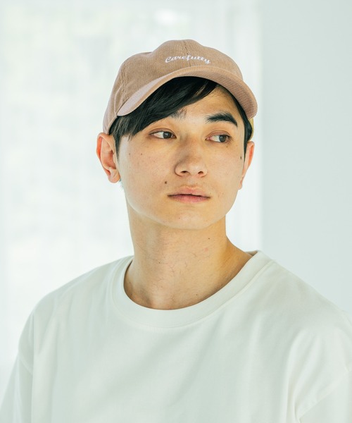 LAKOLE（ラコレ）の「細コーデュロイロゴキャップ / 575277（キャップ・メンズ・ブラウン/ベージュ/ブラック・9）」の3枚目の写真