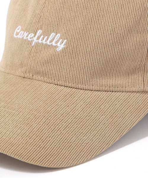 LAKOLE（ラコレ）の「細コーデュロイロゴキャップ / 575277（キャップ・メンズ・ブラウン/ベージュ/ブラック・9）」の12枚目の写真