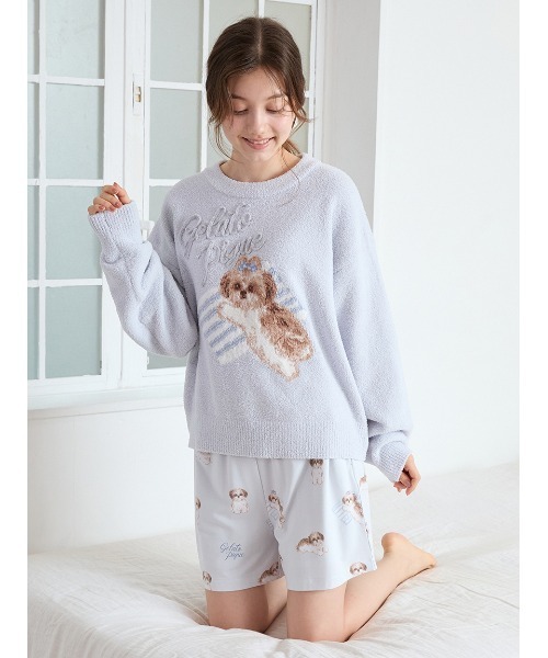 gelato pique セットアップ くま ルームウェア Tシャツ 短パン gelato pique ジェラピケ ルームウェア セットアップ クマ くま
