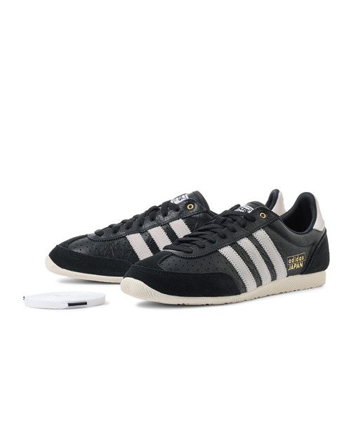 adidas(アディダス)の「JAPAN W IH5490(スニーカー・レディース・ブラック・23.0cm/23.5cm/24.0cm/24.5cm/25.0cm/28.0cm/22.5cm/25.5cm/26.0cm/22.0cm/27.5cm/26.5cm/29.0cm/27.0cm)」の3枚目の写真