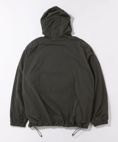 SIGNAL SPORTS（シグナルスポーツ）の「【SIGNAL SPORTS】nylon anorak hoodie/ナイロンアノラックパーカー（ナイロンジャケット・メンズ・ネイビー/ダークグレー・FREE）」の3枚目の写真