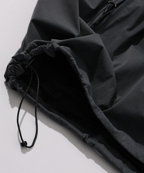 SIGNAL SPORTS（シグナルスポーツ）の「【SIGNAL SPORTS】nylon anorak hoodie/ナイロンアノラックパーカー（ナイロンジャケット・メンズ・ネイビー/ダークグレー・FREE）」の10枚目の写真