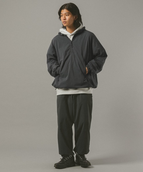 SIGNAL SPORTS（シグナルスポーツ）の「【SIGNAL SPORTS】nylon anorak hoodie/ナイロンアノラックパーカー（ナイロンジャケット・メンズ・ネイビー/ダークグレー・FREE）」の18枚目の写真