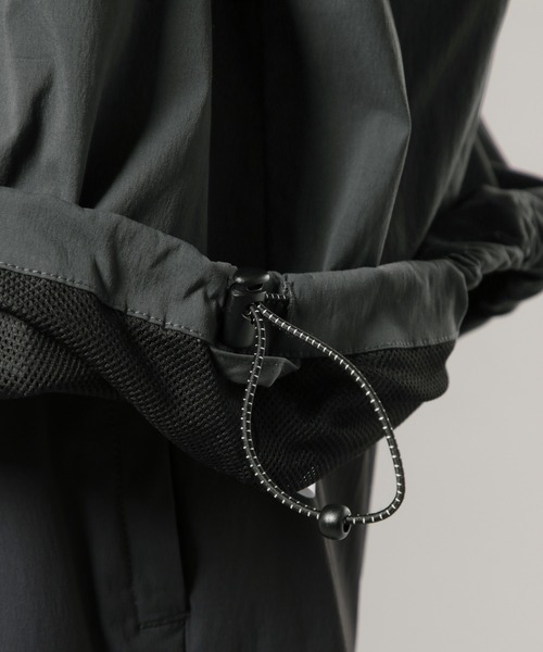 セール】【SIGNAL SPORTS】nylon anorak hoodie/ナイロンアノラック