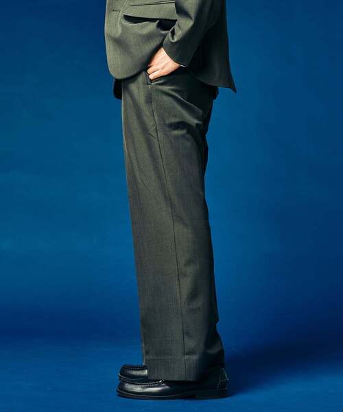 417 EDIFICE（フォーワンセブンエディフィス）の「”4WAYストレッチ” イージーパンツ（スラックス・メンズ・ブラック/カーキ/ブラウン・SMALL/LARGE/MEDIUM）」の6枚目の写真