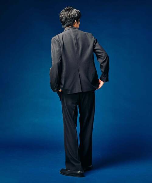 417 EDIFICE（フォーワンセブンエディフィス）の「”4WAYストレッチ” イージーパンツ（スラックス・メンズ・ブラック/カーキ/ブラウン・SMALL/LARGE/MEDIUM）」の8枚目の写真