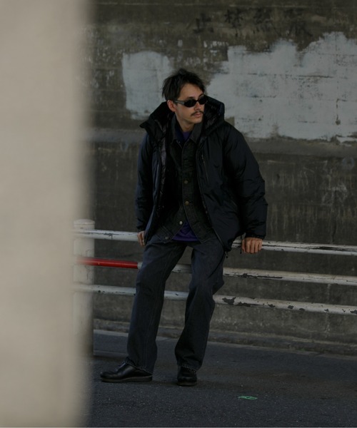 NANGA(ナンガ)の「『別注』NANGA×DOORS AURORA TEX DOWN PARKA(ダウンジャケット/コート・メンズ・グレー/ブラック/ネイビー/レッド系その他/カーキ・MEDIUM/SMALL/X-LARGE/LARGE)」の20枚目の写真