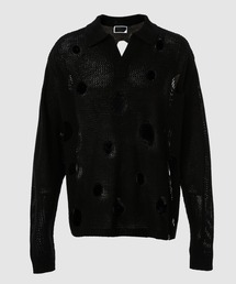 PHINGERIN | HOLE KNIT SKIPPER(ニット/セーター)