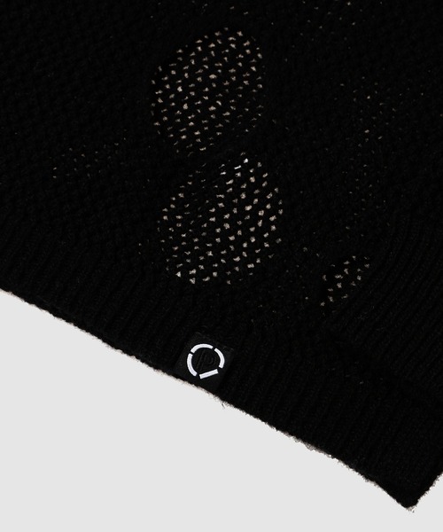 PHINGERIN（フィンガリン）の「HOLE KNIT SKIPPER（ニット/セーター・メンズ・ブラック/ブラウン/サックスブルー・L）」の16枚目の写真