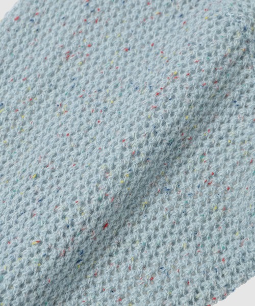 PHINGERIN（フィンガリン）の「HOLE KNIT SKIPPER（ニット/セーター・メンズ・ブラック/ブラウン/サックスブルー・L）」の4枚目の写真