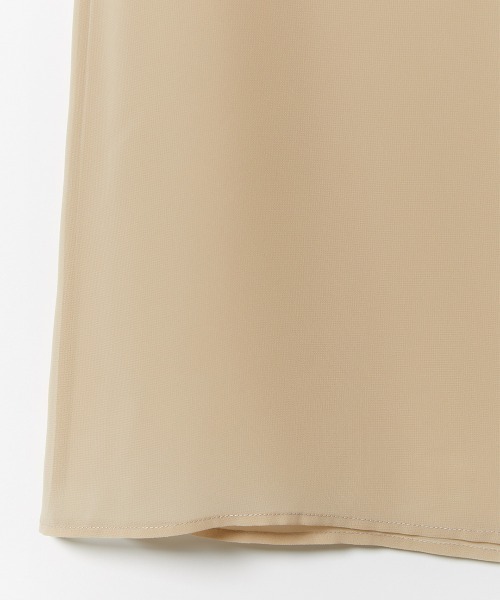 leinwande（ラインヴァンド）の「【leinwande】Sheer Basic Dress（ワンピース・レディース・ベージュ/ブラック・ONE SIZE）」の7枚目の写真