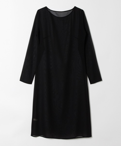 leinwande（ラインヴァンド）の「【leinwande】Sheer Basic Dress（ワンピース・レディース・ベージュ/ブラック・ONE SIZE）」の8枚目の写真
