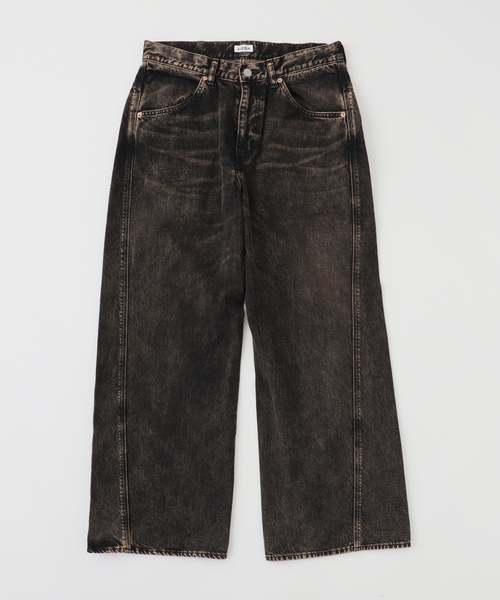 Jieda(ジエダ)の「JIEDA / ジエダ USED 3D WORK DENIM(デニムパンツ・メンズ・ブラック・1/2)」の1枚目の写真