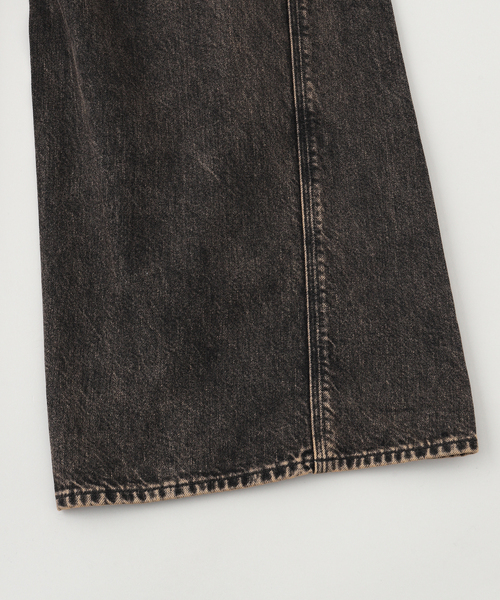 Jieda(ジエダ)の「JIEDA / ジエダ USED 3D WORK DENIM(デニムパンツ・メンズ・ブラック・1/2)」の5枚目の写真