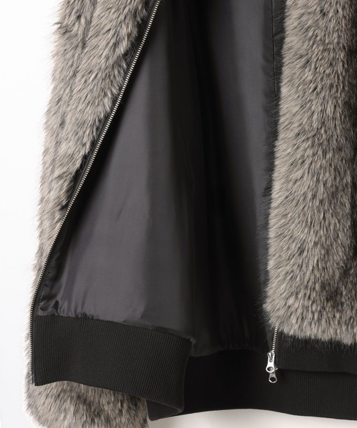 PBLIM（ページボーイリム）の「《UNISEX》ファーフードブルゾン