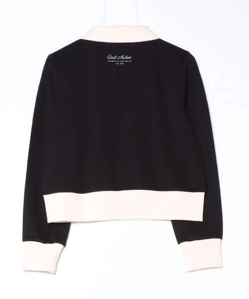 CECIL McBEE（セシルマクビー）の「SWEAT　POLO（スウェット・レディース・ブラック・2(M)/1(S)）」の17枚目の写真