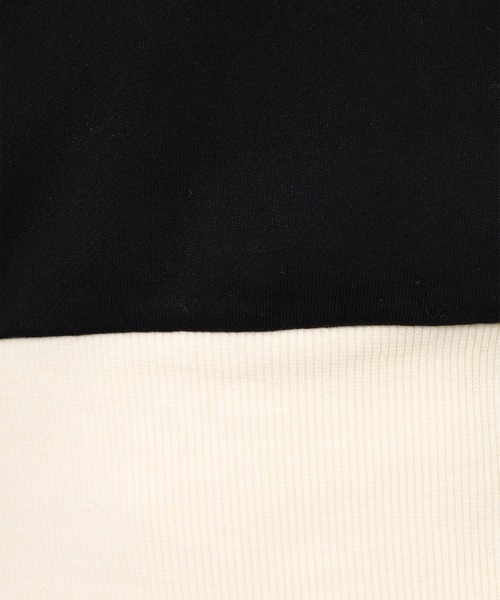 CECIL McBEE（セシルマクビー）の「SWEAT　POLO（スウェット・レディース・ブラック・2(M)/1(S)）」の15枚目の写真