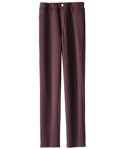 BELLUNA PLUS(ベルーナ)の「裏ベロアなめらかマシュマロパンツ68丈(その他パンツ・レディース・アイボリー/ブラック/ワイン/カーキ系・MEDIUM/X-LARGE/LARGE/SMALL)」の18枚目の写真