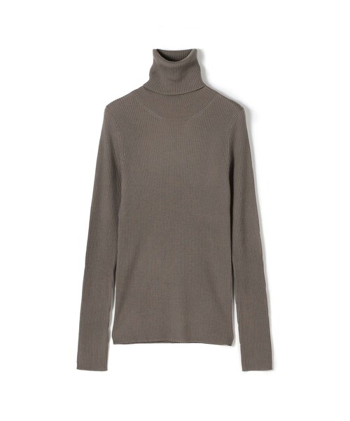 プルミエールウールリブ タートルネックプルオーバー（ニット/セーター
