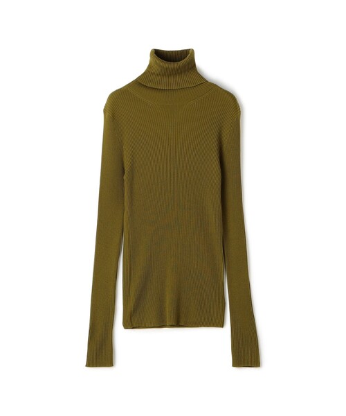 プルミエールウールリブ タートルネックプルオーバー（ニット/セーター