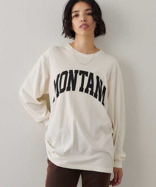 MONTANAロングTシャツ（Tシャツ/カットソー）｜Whim Gazette（ウィム