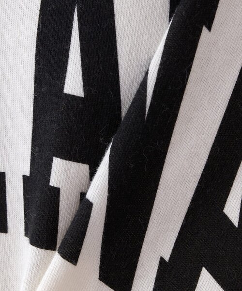 Whim Gazette(ウィムガゼット)の「MONTANAロングTシャツ(Tシャツ/カットソー・レディース・グレー/アイボリー・FREE)」の5枚目の写真