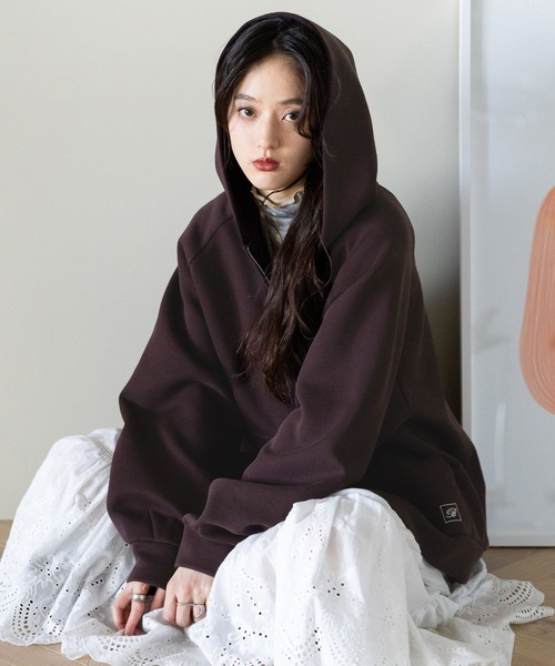 【Motoki Naruse】ガーゼ風パンクパーカー y2k LOVE PUNK ZIPパーカー 原宿系 地雷系 病みかわいい パンク ロックの