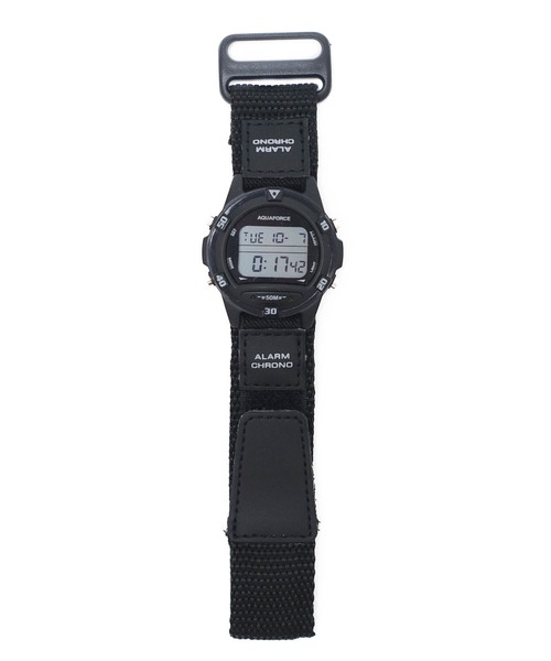 INNOCENT(イノセント)の「【UT205】【AQUAFORCE/アクアフォース】MULTI FUNCTION DIGITAL WATCH 26-001(デジタル腕時計・メンズ・ブラック・FREE)」の2枚目の写真