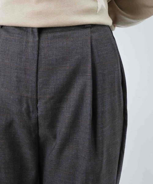 LUCA/LADY LUCK LUCA(ルカ/レディラックルカ)の「LC/LLL チェックベルボトムパンツ(その他パンツ・レディース・グレー/チャコールグレー・36/38)」の9枚目の写真