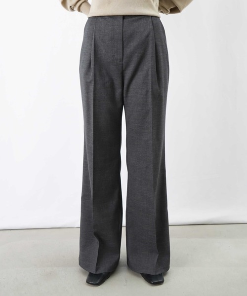 LUCA/LADY LUCK LUCA(ルカ/レディラックルカ)の「LC/LLL チェックベルボトムパンツ(その他パンツ・レディース・グレー/チャコールグレー・36/38)」の19枚目の写真