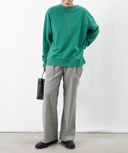 LUCA/LADY LUCK LUCA(ルカ/レディラックルカ)の「LC/LLL チェックベルボトムパンツ(その他パンツ・レディース・グレー/チャコールグレー・36/38)」の11枚目の写真