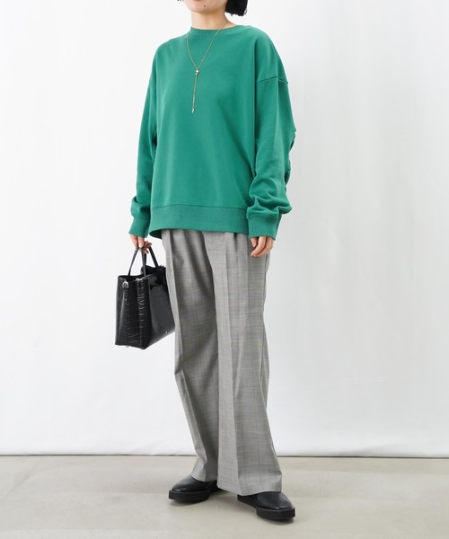 LUCA/LADY LUCK LUCA(ルカ/レディラックルカ)の「LC/LLL チェックベルボトムパンツ(その他パンツ・レディース・グレー/チャコールグレー・36/38)」の22枚目の写真