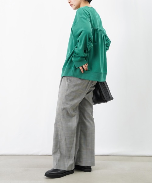 LUCA/LADY LUCK LUCA(ルカ/レディラックルカ)の「LC/LLL チェックベルボトムパンツ(その他パンツ・レディース・グレー/チャコールグレー・36/38)」の18枚目の写真