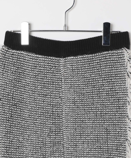 LEPSIM（レプシィム）の「フリンジベスト＊スカート《2点セット》 595306（ワンピース・レディース・ブラック/ホワイト・FREE）」の15枚目の写真