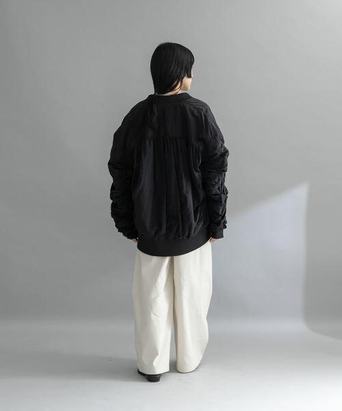 セール】『WEB/一部店舗限定』BACKシャーリングMA-1（その他アウター