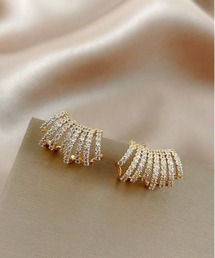 NO WAY（ノーウェイ）の「/レディース ラインストーンピアス(BDS)（ピアス（両耳用））」