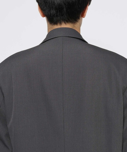 HARE（ハレ）の「【SET UP対応】ポリエステルイージーギャバチェスターコート(HARE)（チェスターコート・メンズ・グレー/ブラック・FREE）」の15枚目の写真