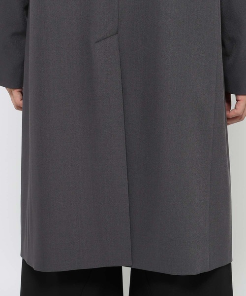 HARE（ハレ）の「【SET UP対応】ポリエステルイージーギャバチェスターコート(HARE)（チェスターコート・メンズ・グレー/ブラック・FREE）」の16枚目の写真