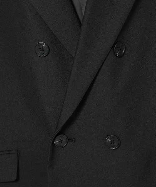 HARE（ハレ）の「【SET UP対応】ポリエステルイージーギャバチェスターコート(HARE)（チェスターコート・メンズ・グレー/ブラック・FREE）」の22枚目の写真