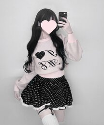 OLIVE des OLIVE | 【インフルエンサー企画】miko I LOVE ME ニット(ポロシャツ)