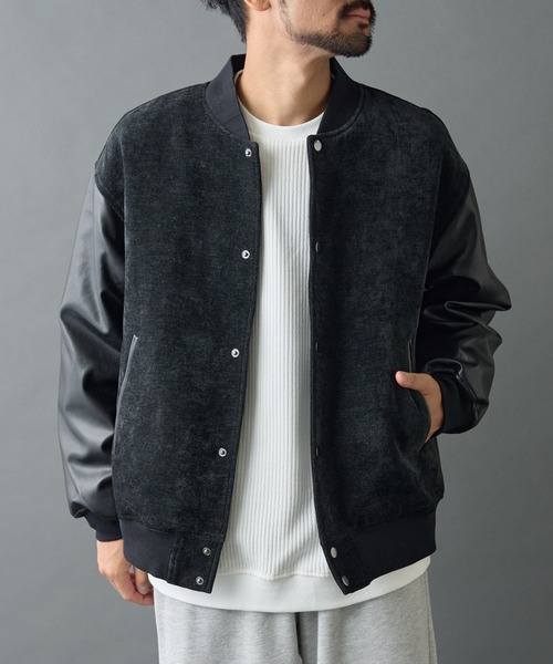 COLONY 2139（コロニートゥーワンスリーナイン）の「タフモールパテッドスタジャン（スタジャン・メンズ・ブラック/ブラウン・MEDIUM/LARGE）」の20枚目の写真