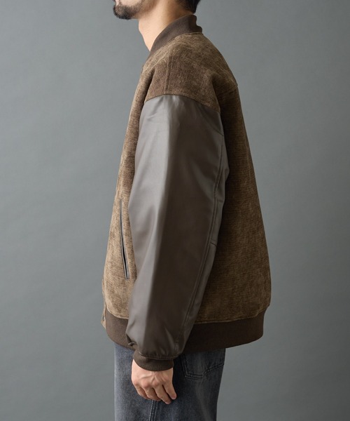 COLONY 2139（コロニートゥーワンスリーナイン）の「タフモールパテッドスタジャン（スタジャン・メンズ・ブラック/ブラウン・MEDIUM/LARGE）」の13枚目の写真