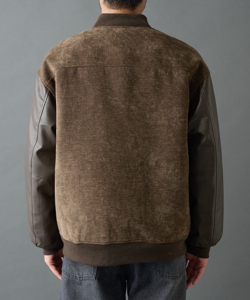 COLONY 2139（コロニートゥーワンスリーナイン）の「タフモールパテッドスタジャン（スタジャン・メンズ・ブラック/ブラウン・MEDIUM/LARGE）」の14枚目の写真