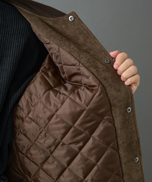 COLONY 2139（コロニートゥーワンスリーナイン）の「タフモールパテッドスタジャン（スタジャン・メンズ・ブラック/ブラウン・MEDIUM/LARGE）」の18枚目の写真