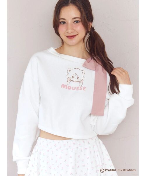 CALNAMUR（カルナムール）の「【mikkoコラボ】ワンショルダーリボン