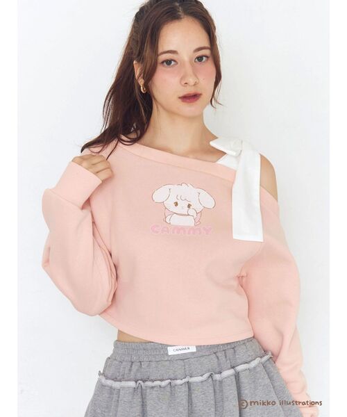 CALNAMUR（カルナムール）の「【mikkoコラボ】ワンショルダーリボン