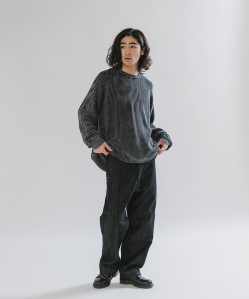 SKEWed(スキュー)の「SKEWed/スキュー6ポケットデニム スラックスパンツ(デニムパンツ・メンズ・インディゴブルー/ブラック・M/L/S)」の5枚目の写真