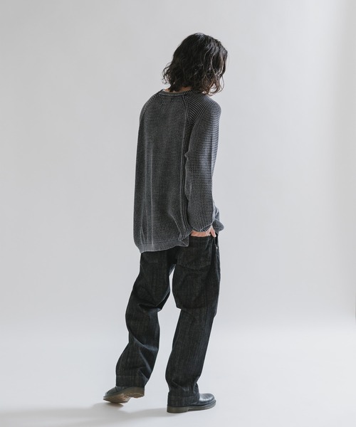 SKEWed(スキュー)の「SKEWed/スキュー6ポケットデニム スラックスパンツ(デニムパンツ・メンズ・インディゴブルー/ブラック・M/L/S)」の9枚目の写真